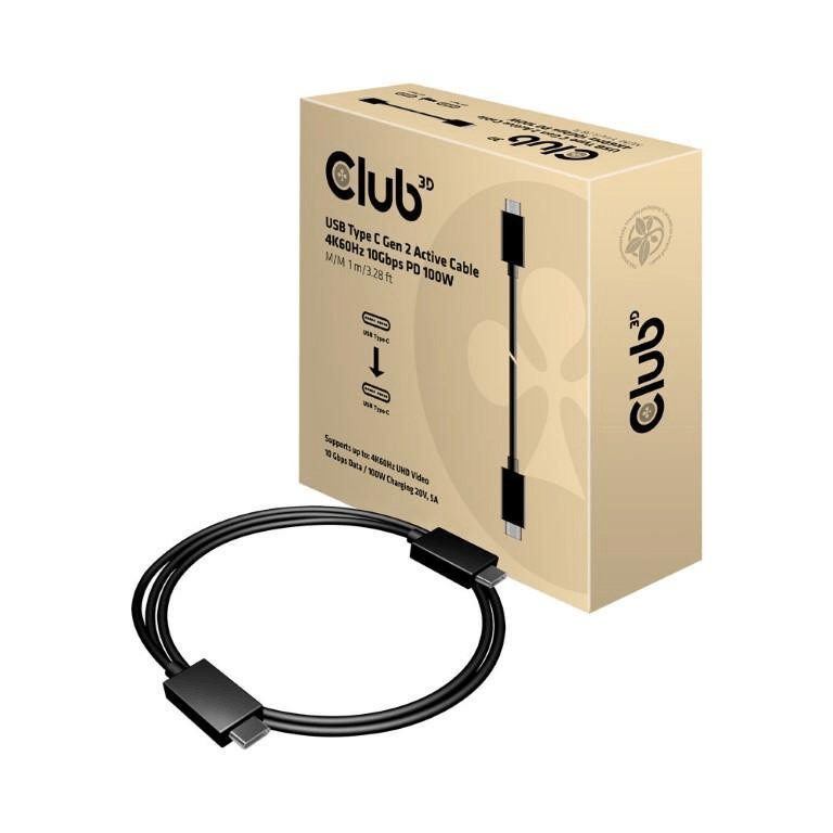 Club 3D Type-C Active Cable 1m CAC-1522-CLUB3D