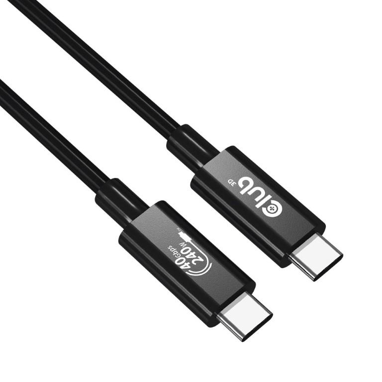 Club 3D CAC-1576 USB 4 Type-C to Type-C Cable 1m