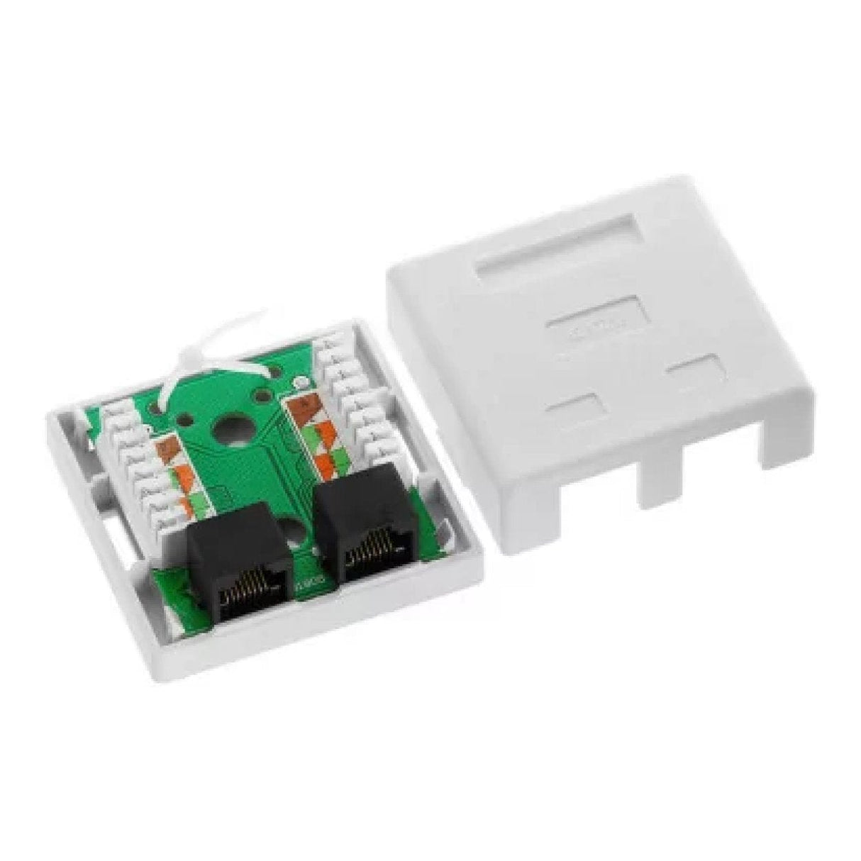 Acconet CAT5e 2-port RJ45 Wall Box CAT5-BOX-2