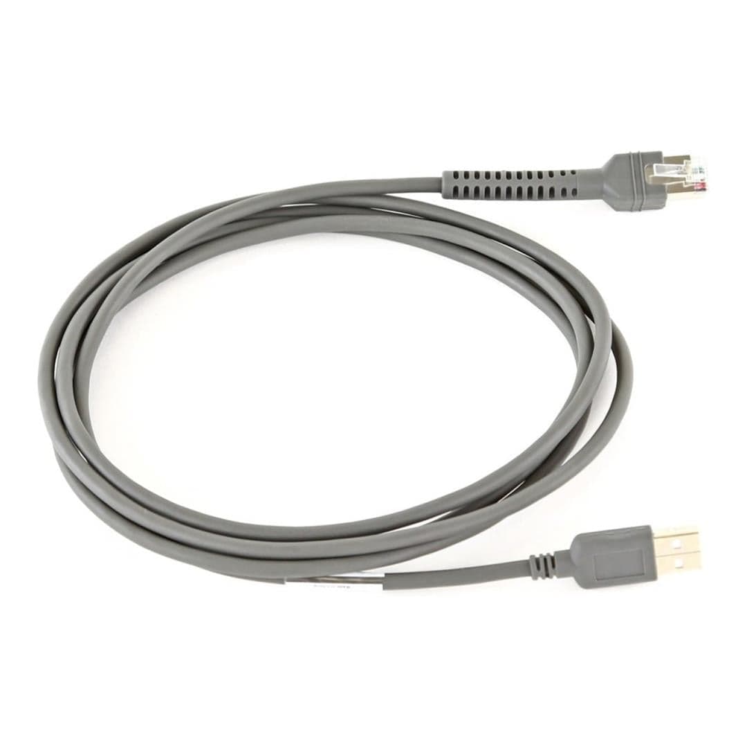 Zebra CBA-U21-S07ZBR 2.1m RJ-50 to USB Serial Cable
