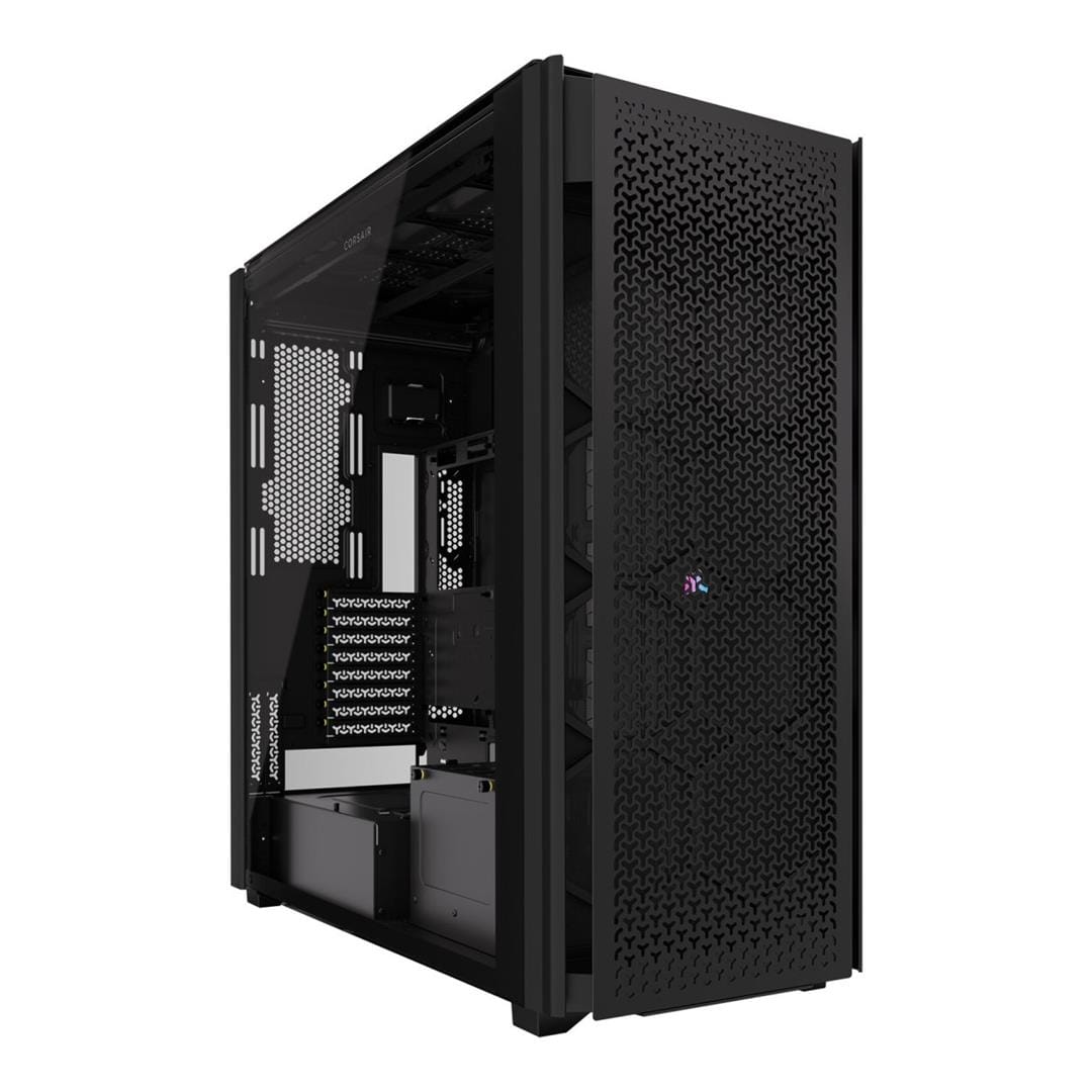 Corsair iCUE LINK 9000D AIRFLOW Tempered Glass Super-Tower Black Gaming PC Case CC-9011273-WW