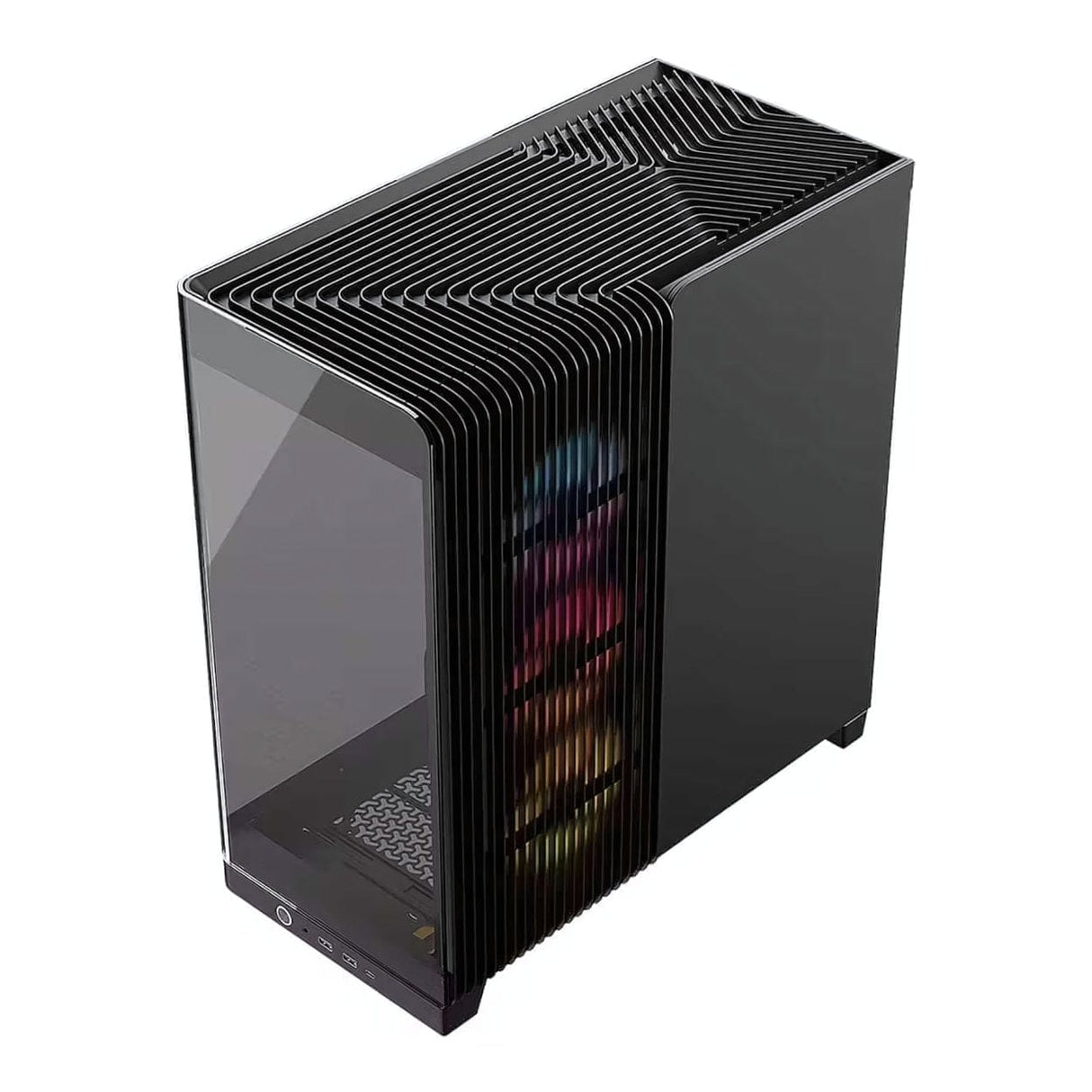 Corsair FRAME 4500X LX-R RGB iCUE LINK Panoramic Glass Mid-Tower PC Case CC-9011316-WW