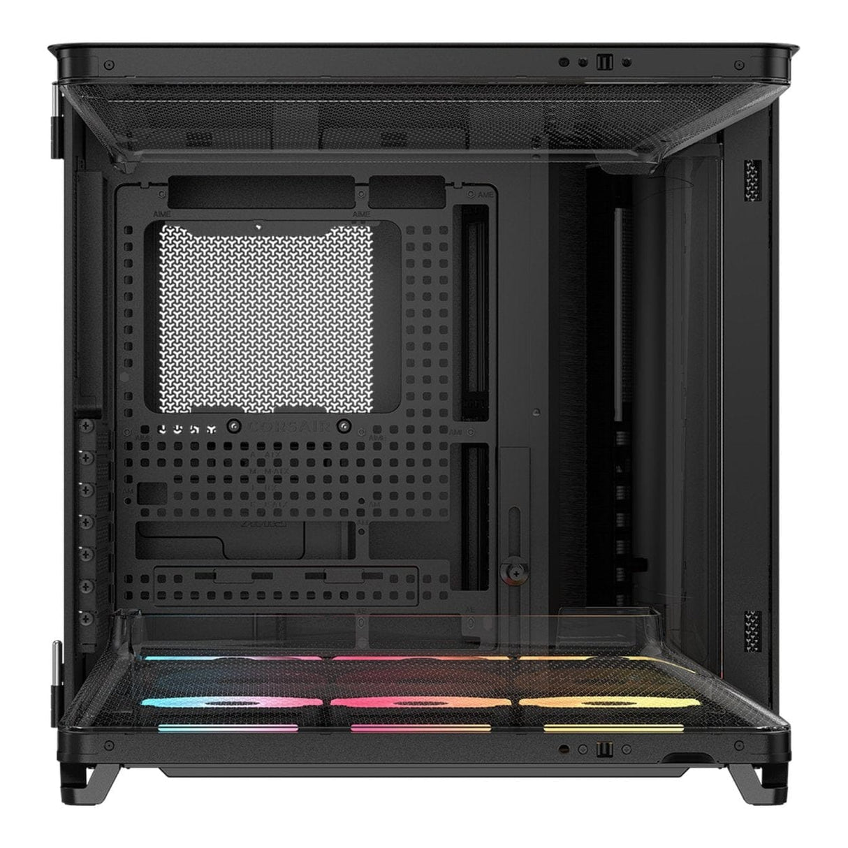 Corsair AIR 5400 LX-R RGB iCUE LINK Triple Chamber Mid-Tower PC Case CC-9011320-WW