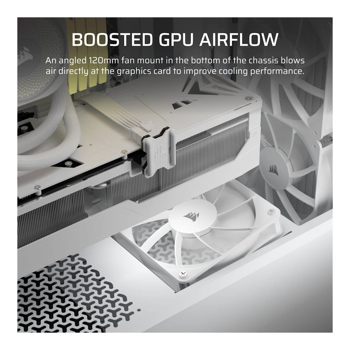 Corsair 3200D RS Mid-Tower PC Case White CC-9011335-WW