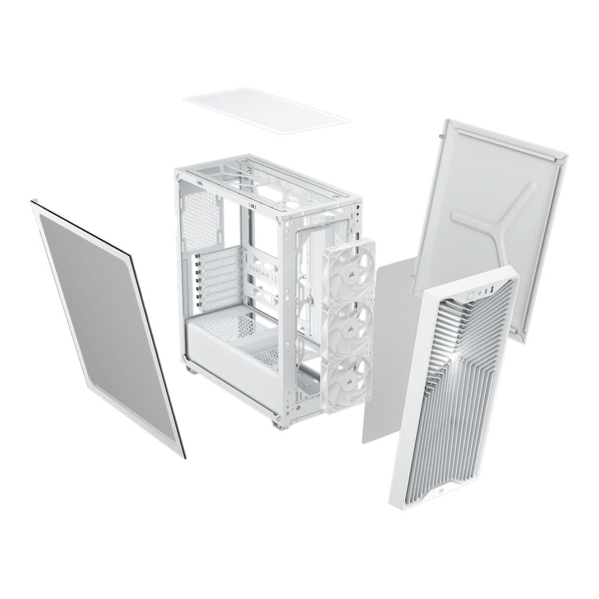 Corsair 3200D RS Mid-Tower PC Case White CC-9011335-WW
