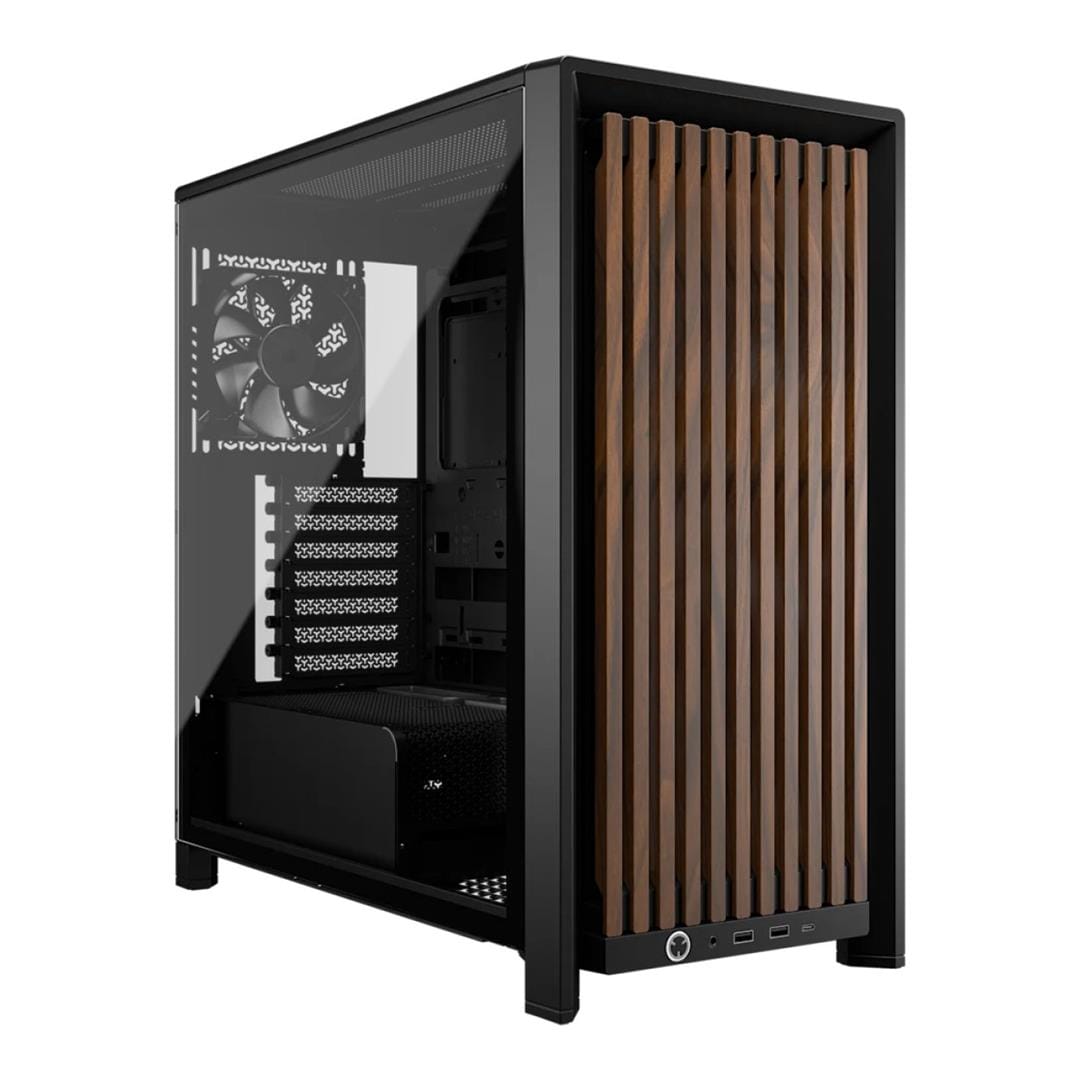 Corsair FRAME 4000D RS WOOD Modular Mid-Tower PC Case Walnut CC-9011340-WW