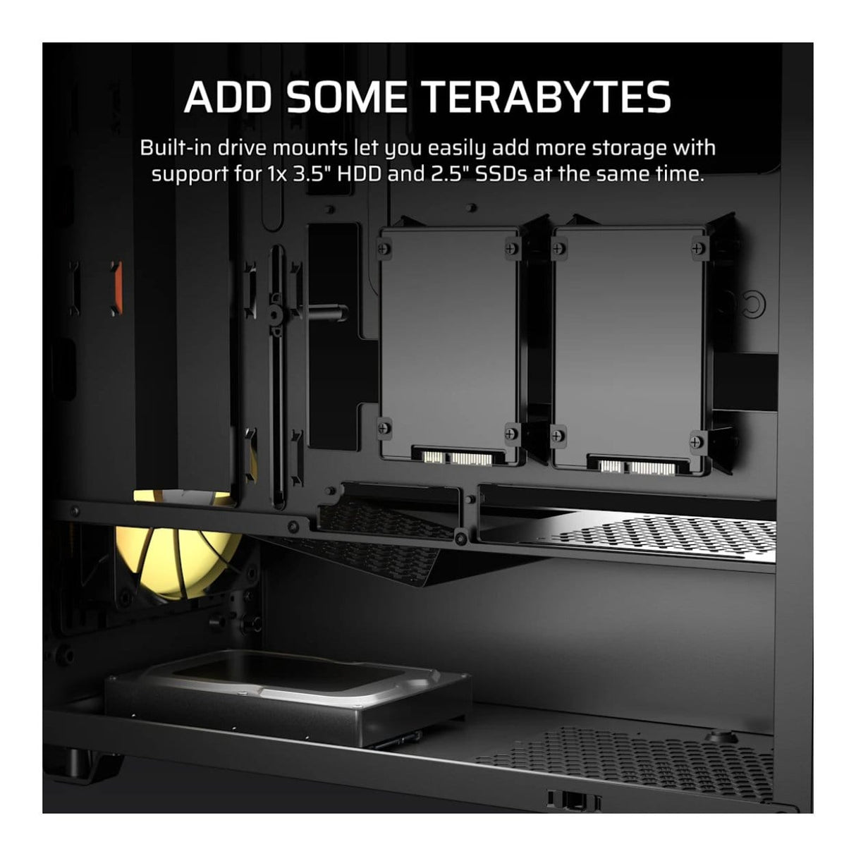 Corsair 3200D RS ARGB Mid-Tower PC Case Black CC-9011344-WW