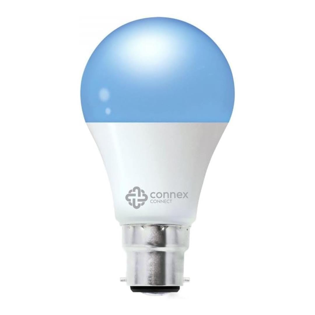 Connex Smart 6W LED RGB Bayonet Wi-Fi Bulb White CC-L1002-6