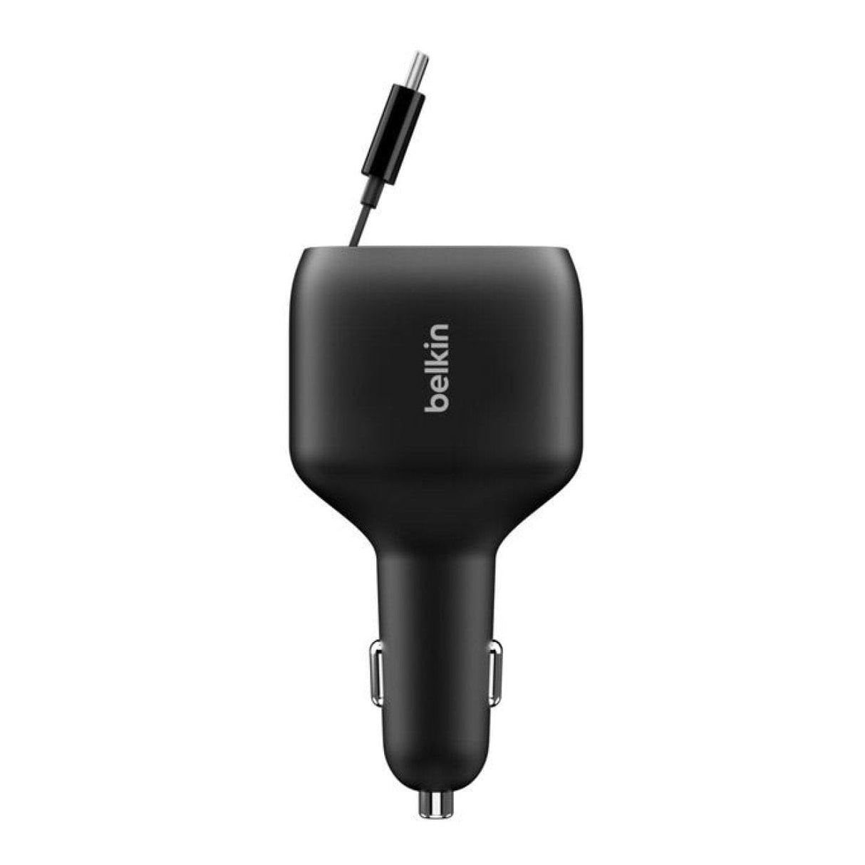 Belkin 75W BoostCharge Retractable Car Charger Black CCC001HQBK