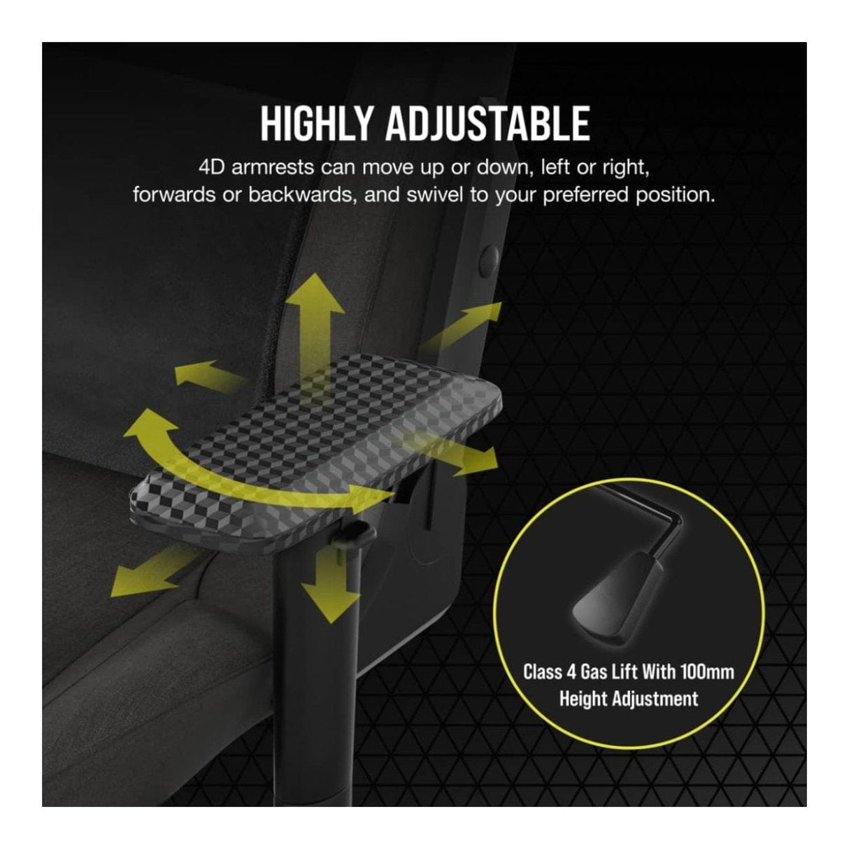 Corsair T3 RUSH Gaming Chair Charcoal CF-9010057-WW