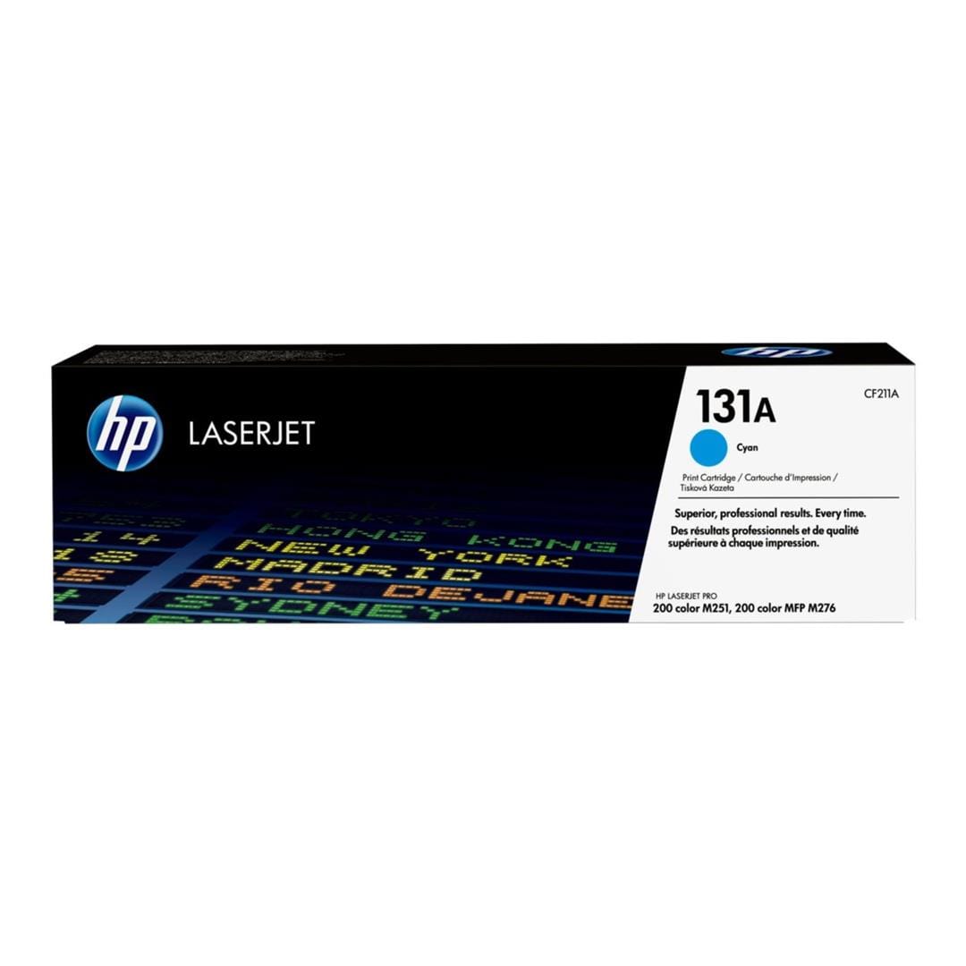 HP 131A Cyan Toner Cartridge 1,800 Pages Original CF211A Single-pack