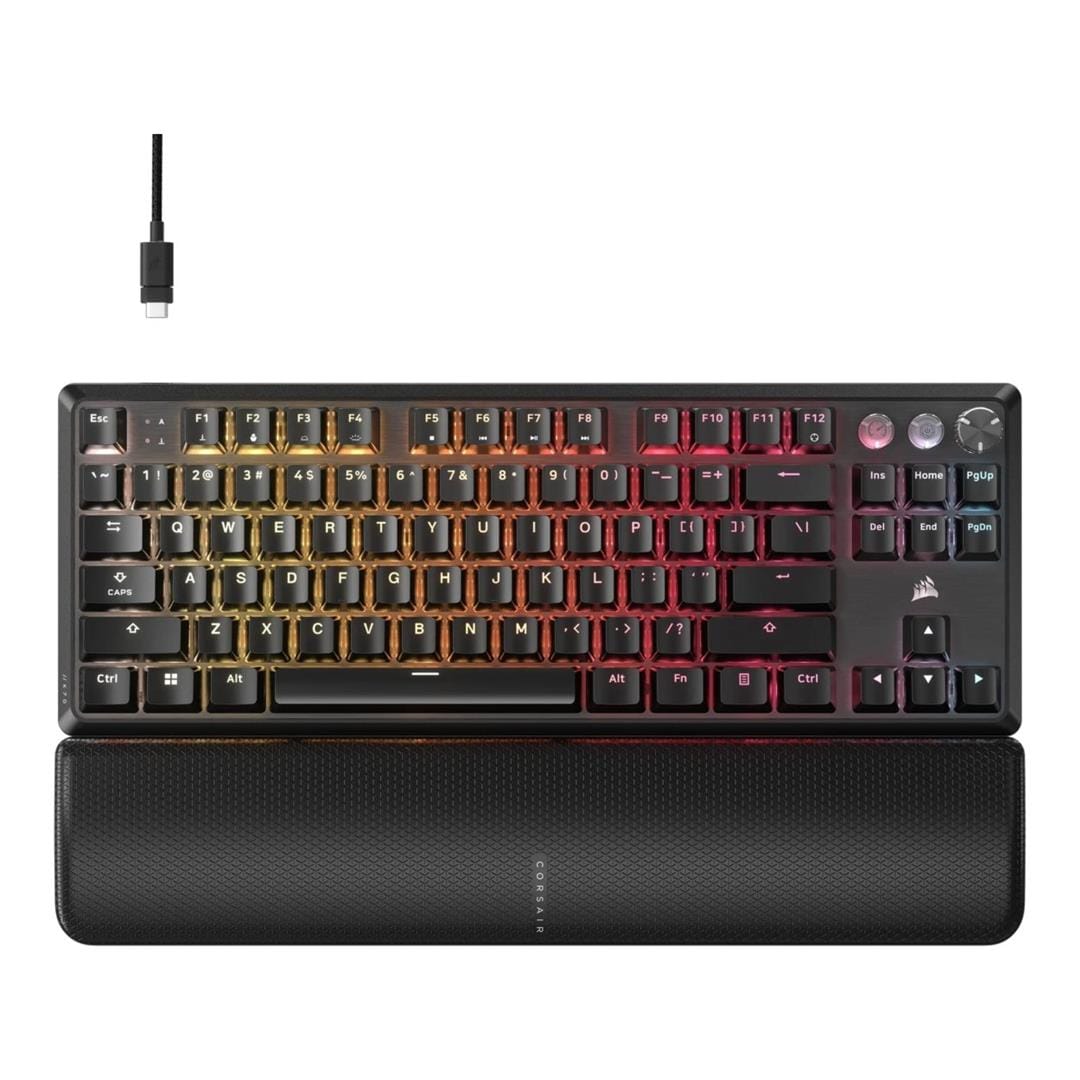 Corsair K70 Pro TKL ARGB MGX V2 Wired Mechanical Gaming Keyboard CH-911911G-NA