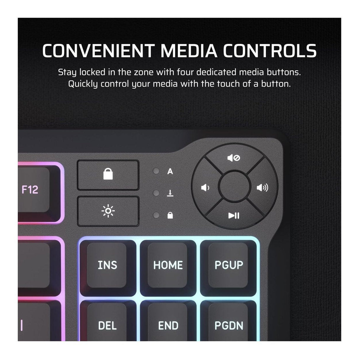 Corsair K55 CORE TKL RGB Wired Gaming Keyboard CH-9216065-NA