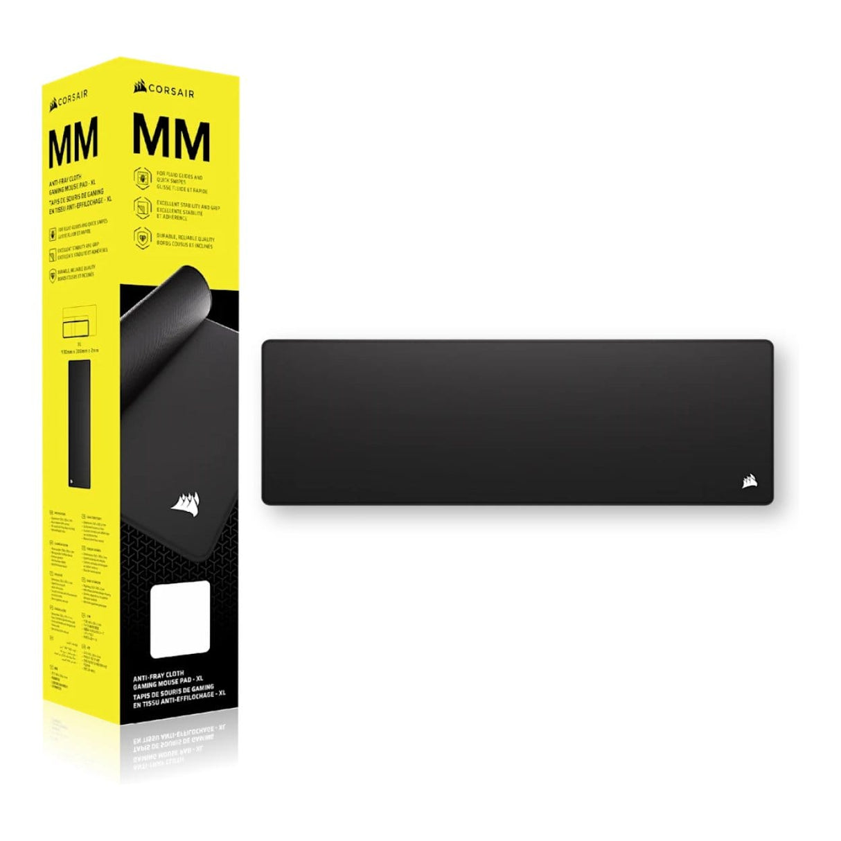 Corsair MM Anti-fray Cloth Gaming Mouse Pad - XL CH-941D040-WW