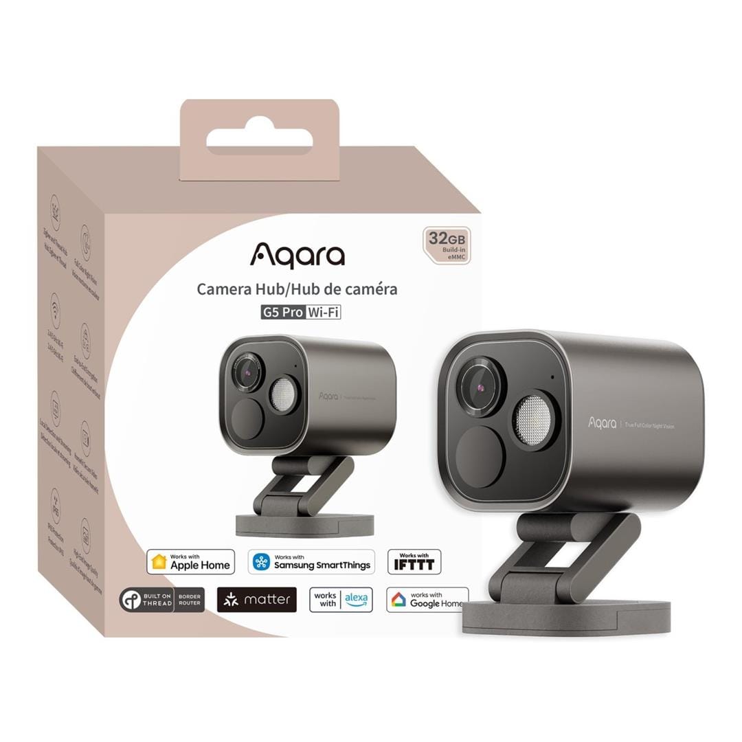Aqara G5 Pro 32GB Wi-Fi Camera Hub Grey CH-C07D-G