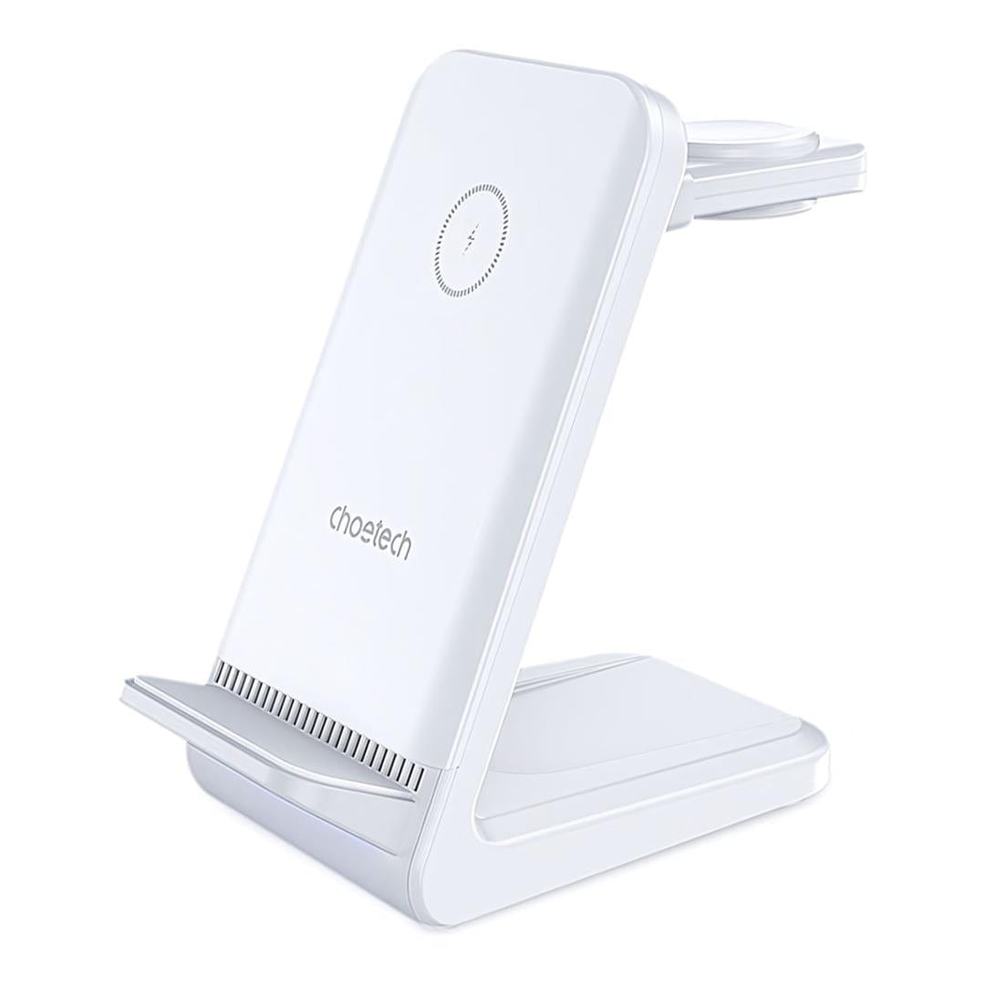 Choetech T608-F 15W 4-in-1 Wireless Charger - White CHO-T608-F-WH