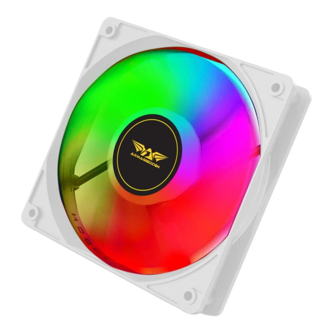 Armaggeddon Chroma Kit 3000 Cooling 120mm Fan Kit White CHROMAKIT3000WHT
