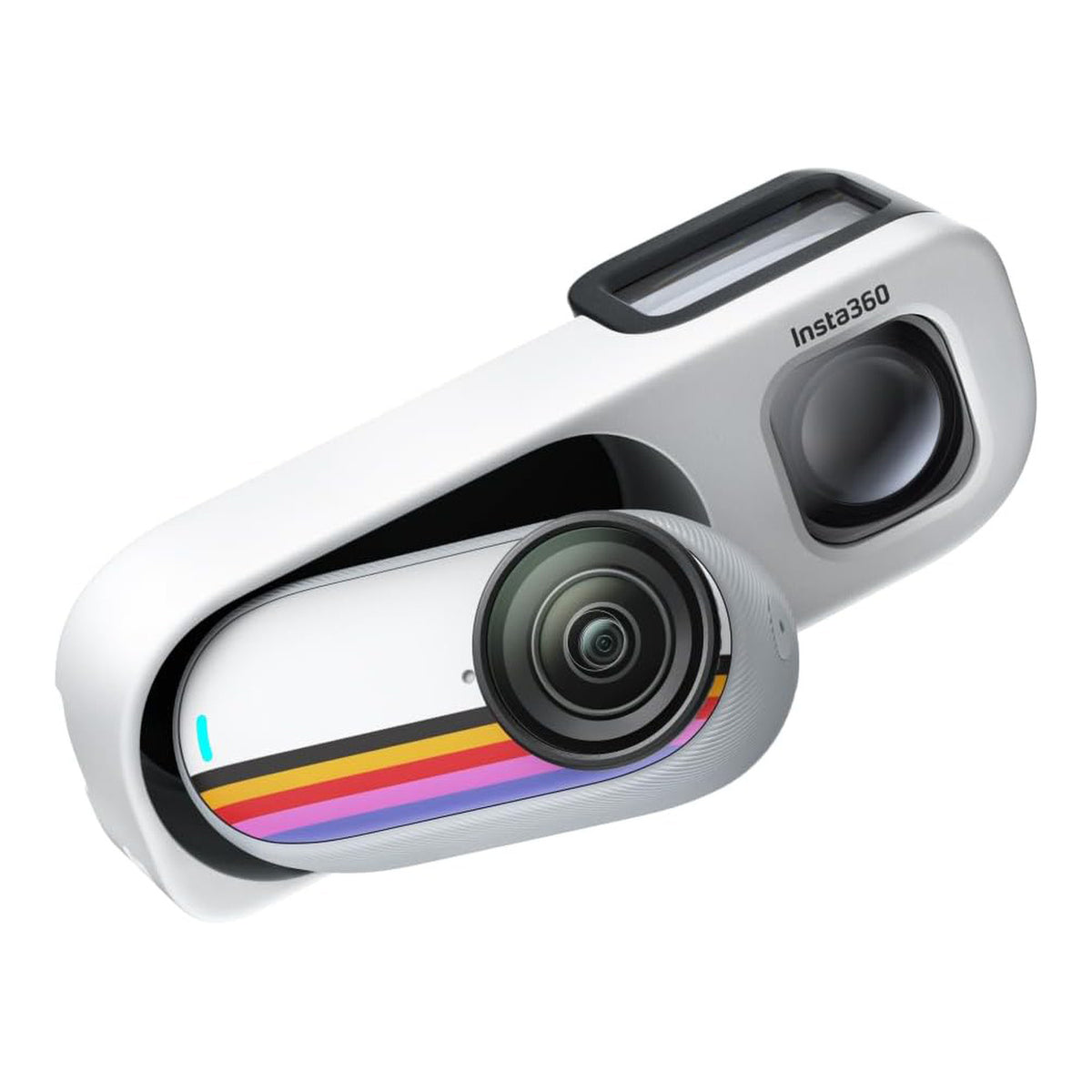Insta360 GO 3S 4K 128GB Retro Action Camera Bundle White CINSAATA-WHT