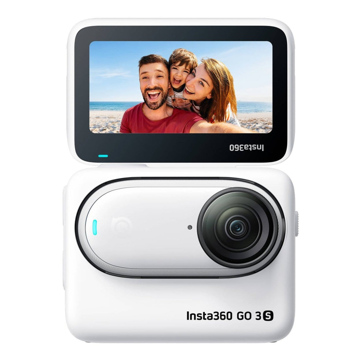 Insta360 GO 3S 16mm 4K 128GB Action Camera Arctic White CINSAATA-WT