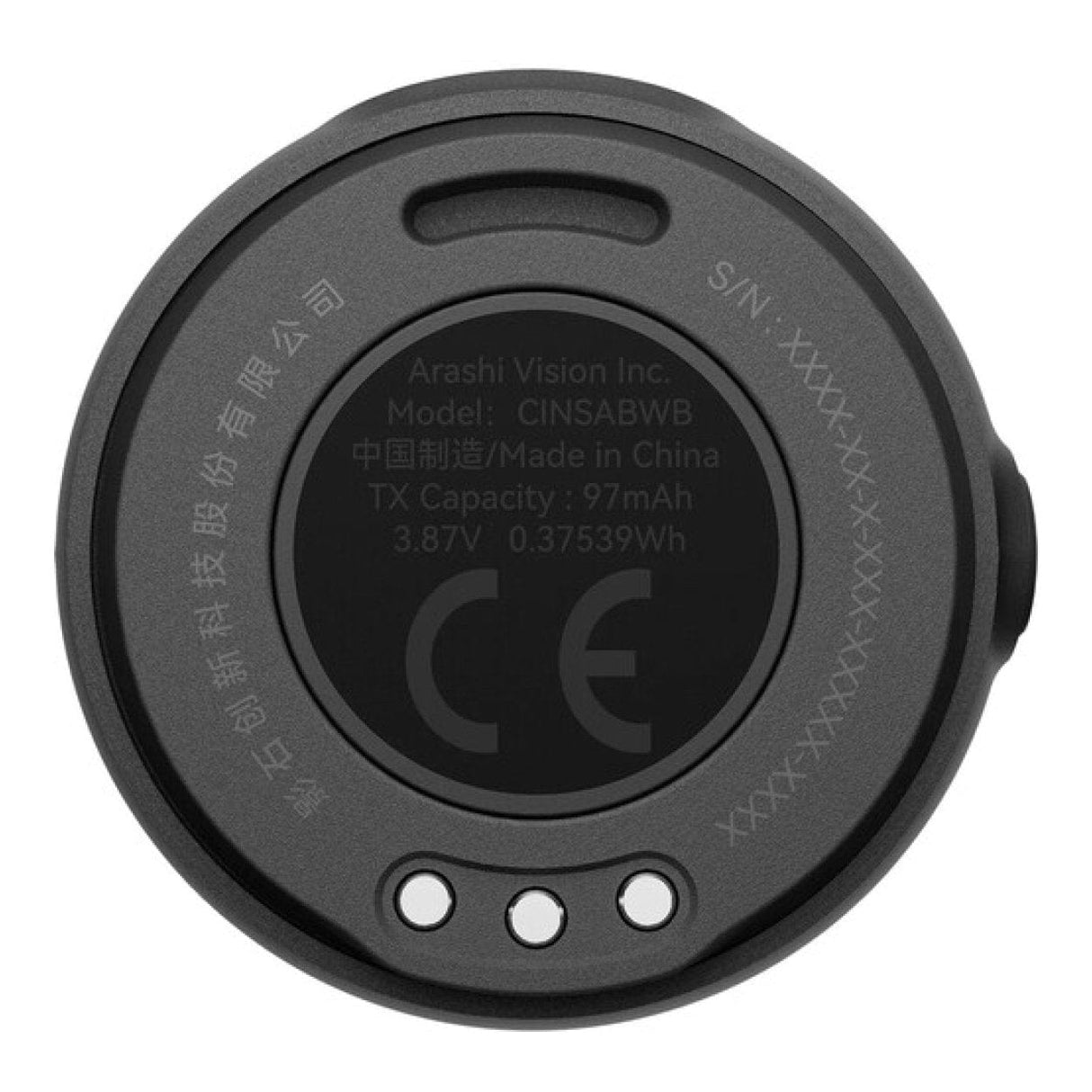 Insta360 X5 Mic Air Wireless Transmitter CINSABWB