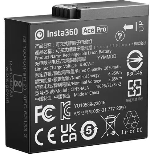 Insta360 Rechargeable Battery for ACE and ACE Pro CINSBAJA