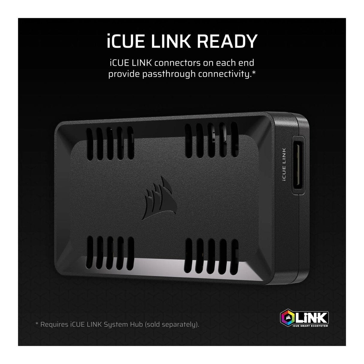 Corsair Commander Duo iCUE Link Hybrid Smart ARGB PWM Fan Speed Controller CL-9011141-WW