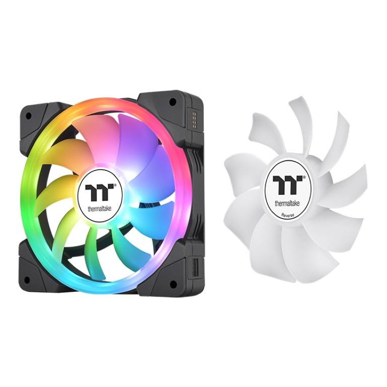 Thermaltake SWAFAN EX12 ARGB PC Case Fan 120mm 3-pack CL-F167-PL12SW-A