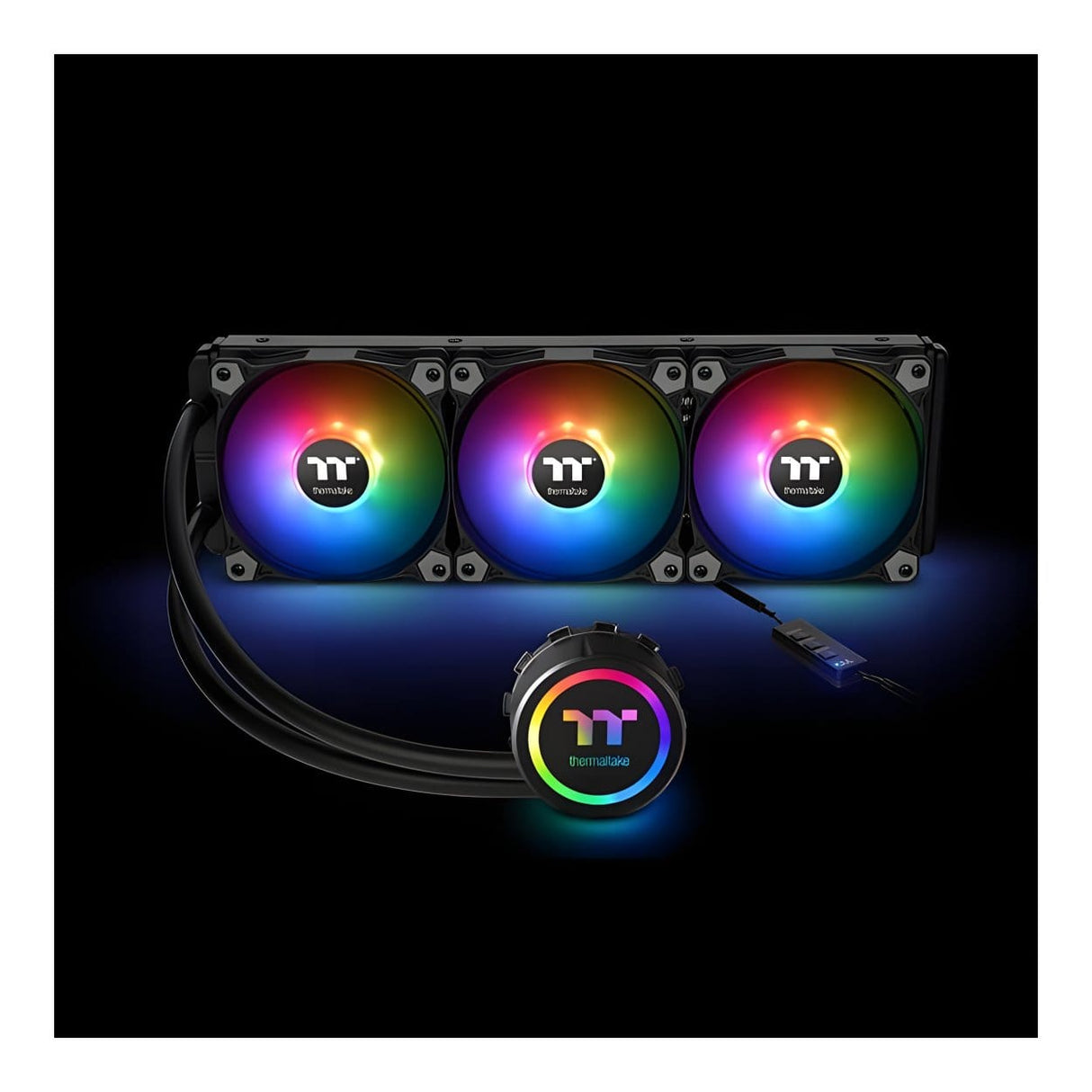 Thermaltake Water 3.0 360 ARGB Sync AiO CPU Liquid Cooler CL-W234-PL12SW-A