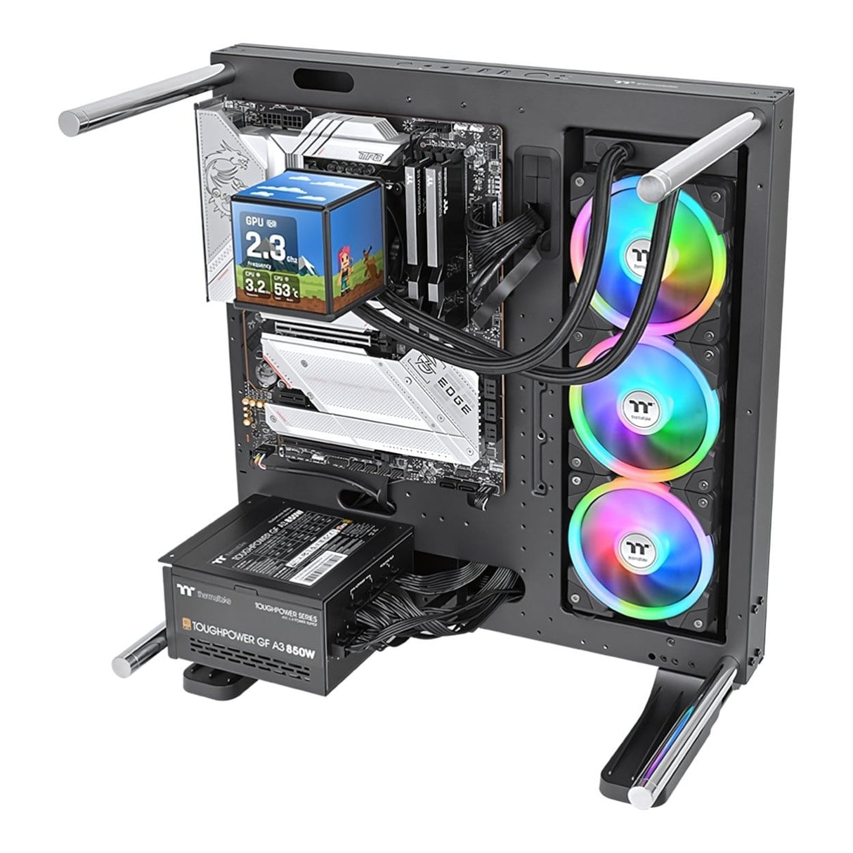 Thermaltake MINECUBE 360 Ultra ARGB Sync AiO CPU Liquid Cooler CL-W481-PL12SW-A