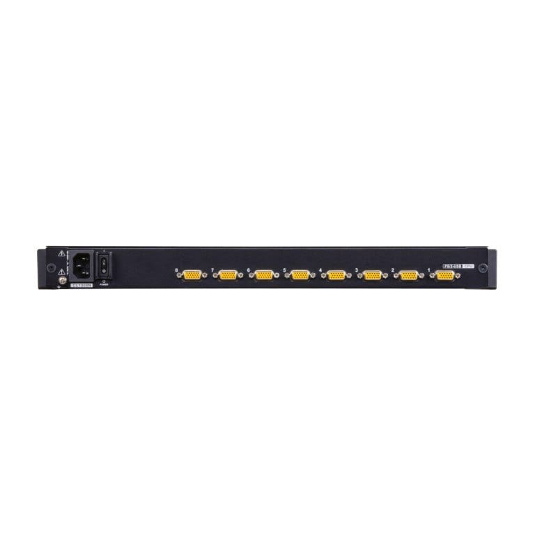 Aten 19-inch 8-port Single Rail LCD KVM Switch CL1308N