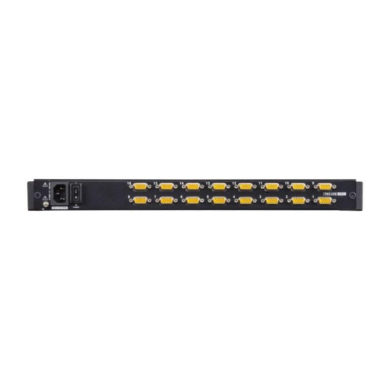 Aten 19-inch 16-port Single Rail LCD KVM Switch CL1316N