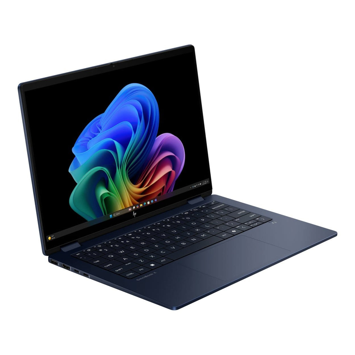 HP OmniBook X Flip 14-fm0005ni 14-inch 3K OLED Next Gen AI 2-in-1 Laptop - Intel Core Ultra 7 256V 1TB SSD 16GB RAM Win 11 Home Blue