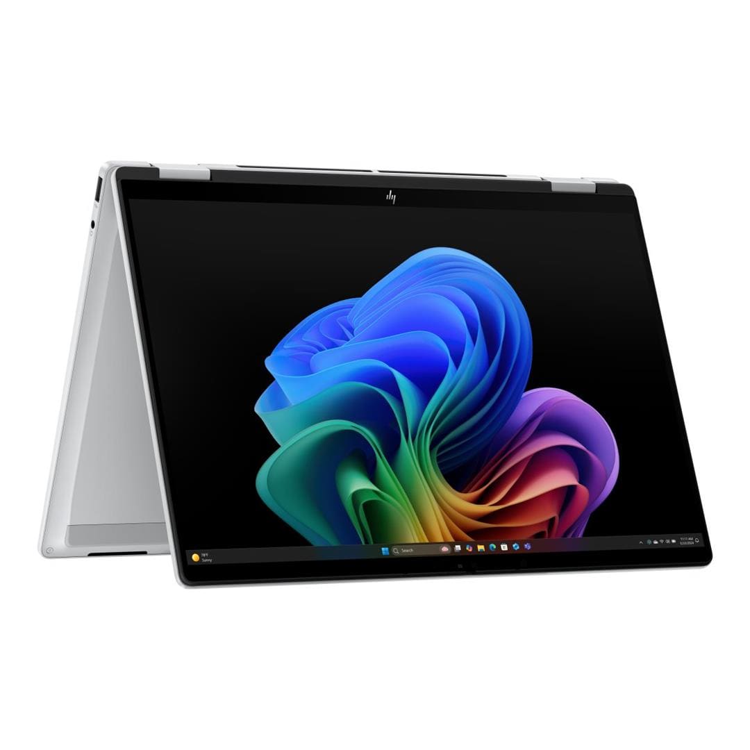 HP OmniBook X Flip 14-fm0006ni 14-inch 3K OLED Next Gen AI 2-in-1 Laptop - Intel Core Ultra 7 256V 1TB SSD 16GB RAM Win 11 Home Silver