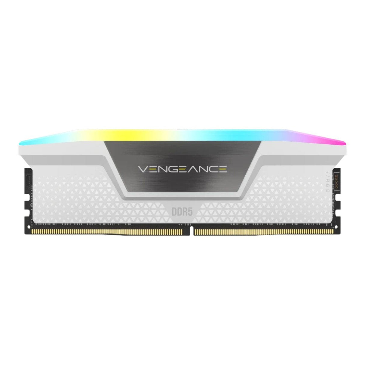 Corsair Vengeance RGB 32GB 6000MHz DDR5 U-DIMM Memory Module White CMH32GX5M2E6000Z36W
