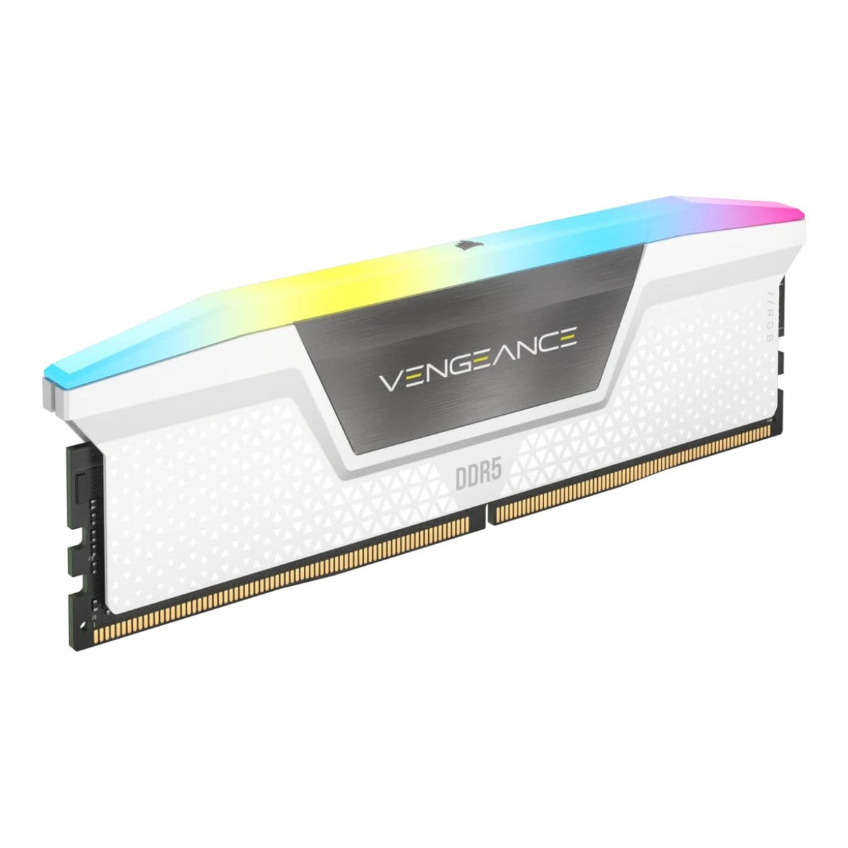 Corsair Vengeance RGB 32GB 6000MHz DDR5 U-DIMM Memory Module White CMH32GX5M2E6000Z36W