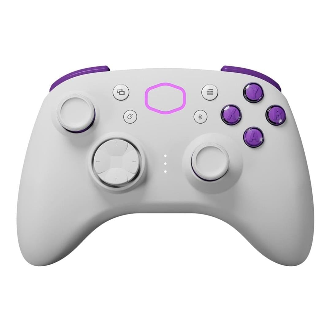 Cooler Master Storm Multi-Platform Wireless Controller - White, Purple CMI-GSCX-W1