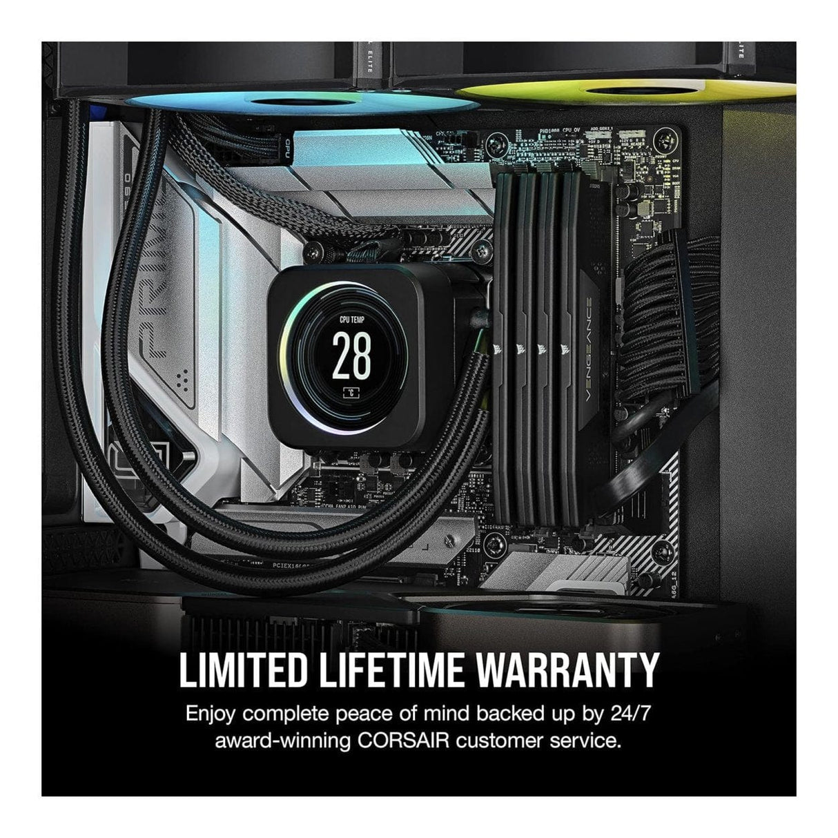 Corsair Vengeance CMK128GX5M2B6400C42 Memory Module Kit 128GB 2 x 64GB DDR5 6400MHz