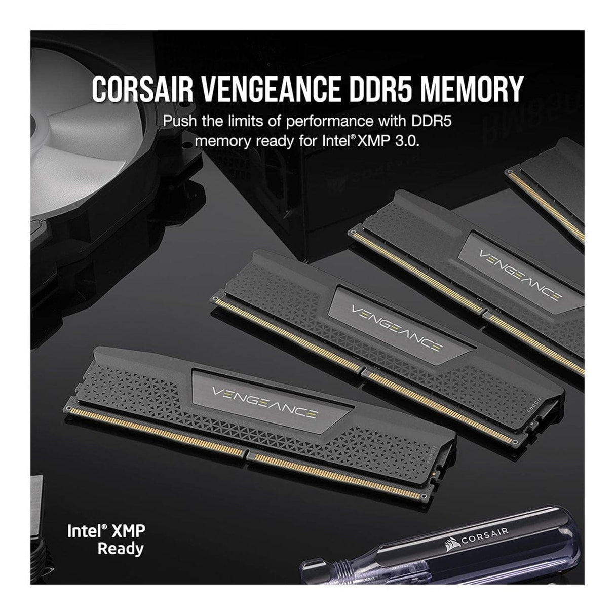 Corsair Vengeance CMK128GX5M2B6400C42 Memory Module Kit 128GB 2 x 64GB DDR5 6400MHz