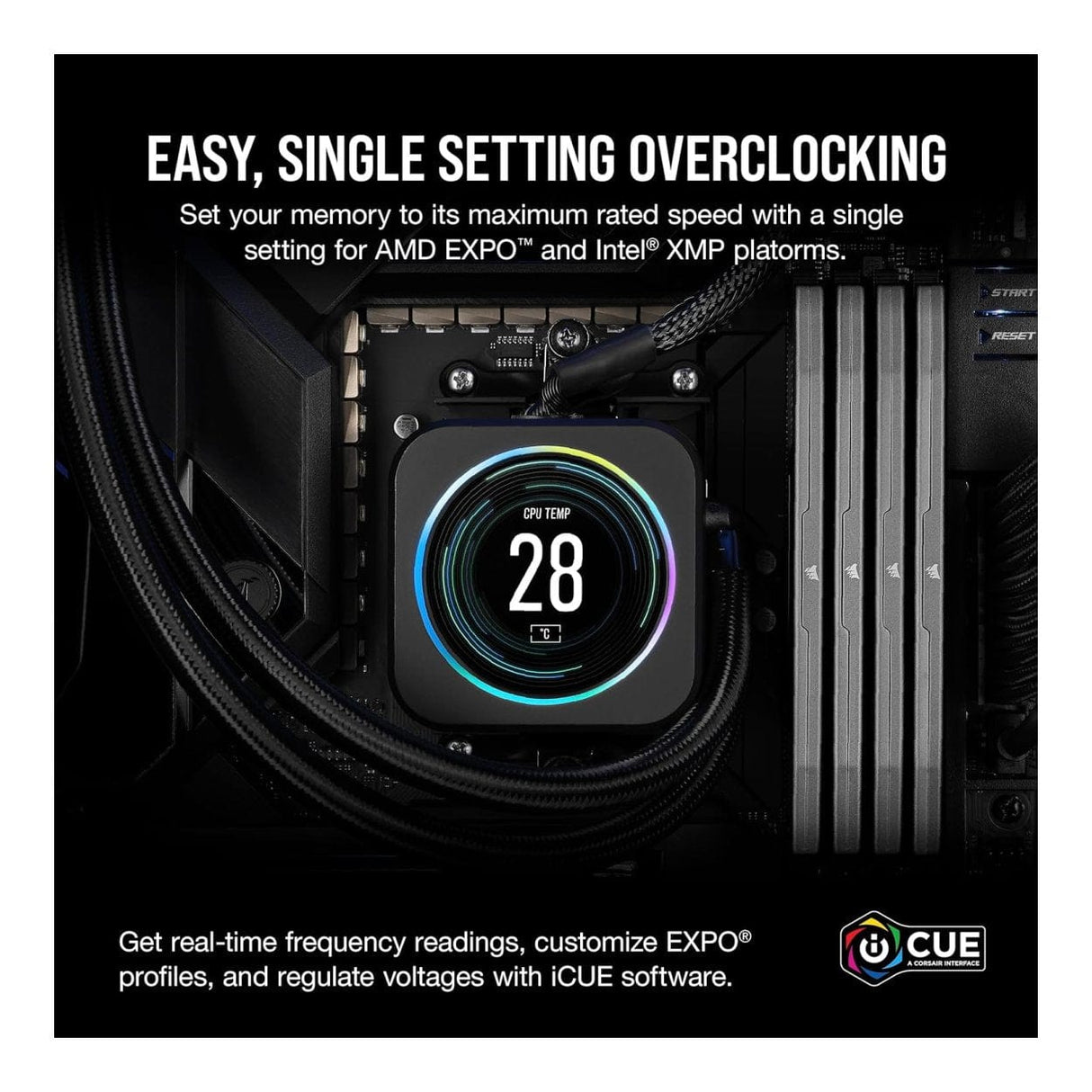 Corsair Vengeance CMK32GX5M1B5200Z40 Memory Module 32GB 1 x 32GB DDR5 5200MT/s