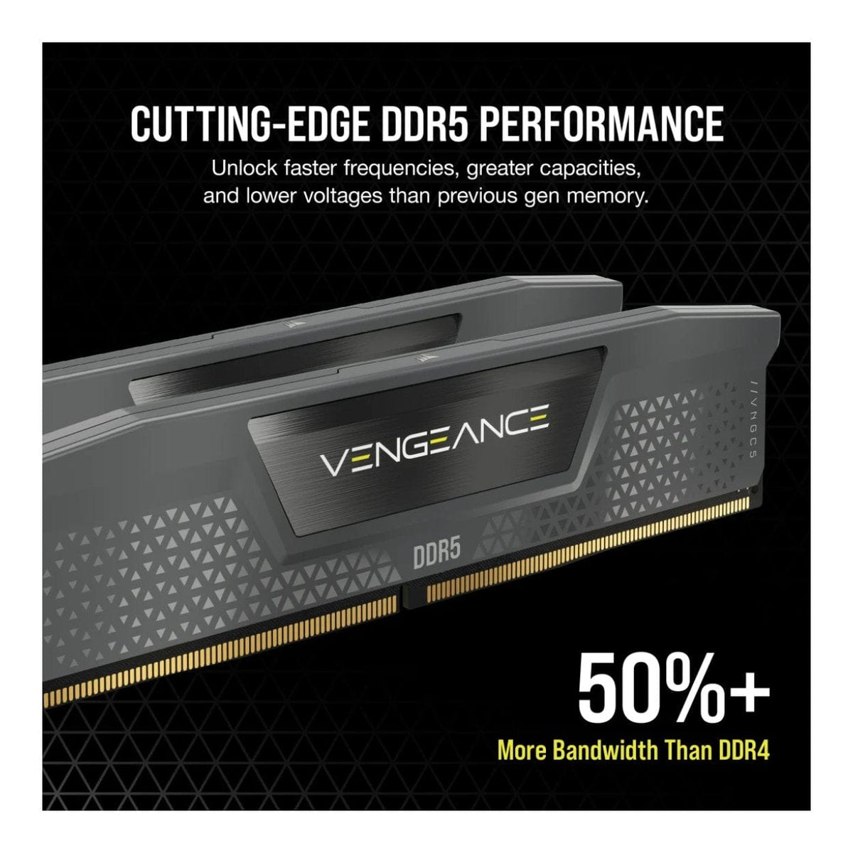 Corsair Vengeance CMK32GX5M2B6000Z38 Memory Module 32GB 2 x 16GB DDR5 6000MHz