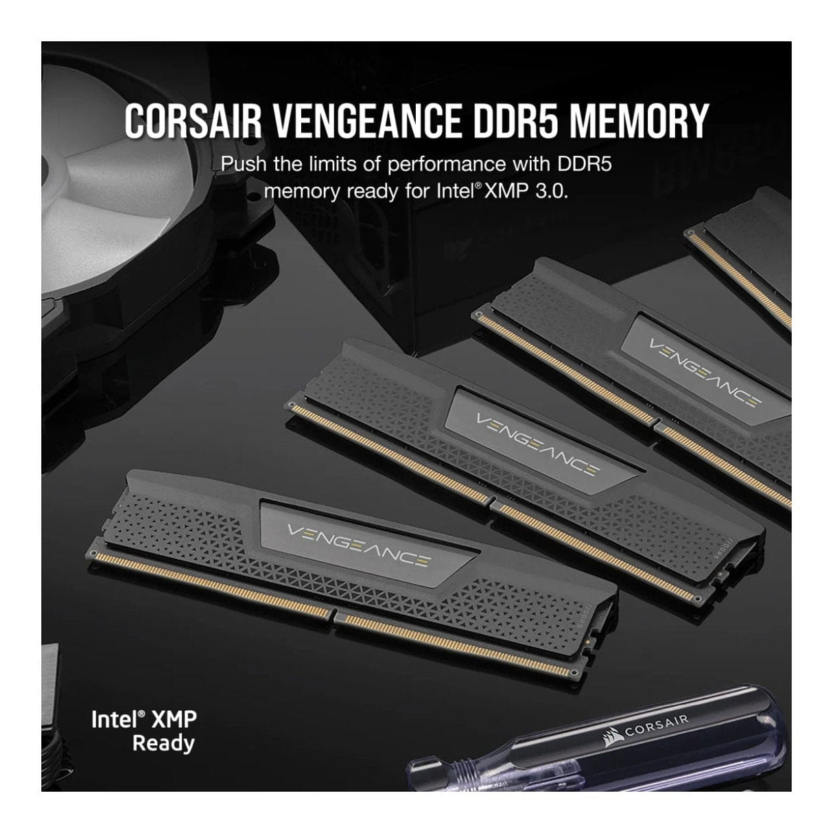 Corsair Vengeance CMK32GX5M2B6400Z36 Memory Module 32GB 2 x 16GB DDR5 6400MHz