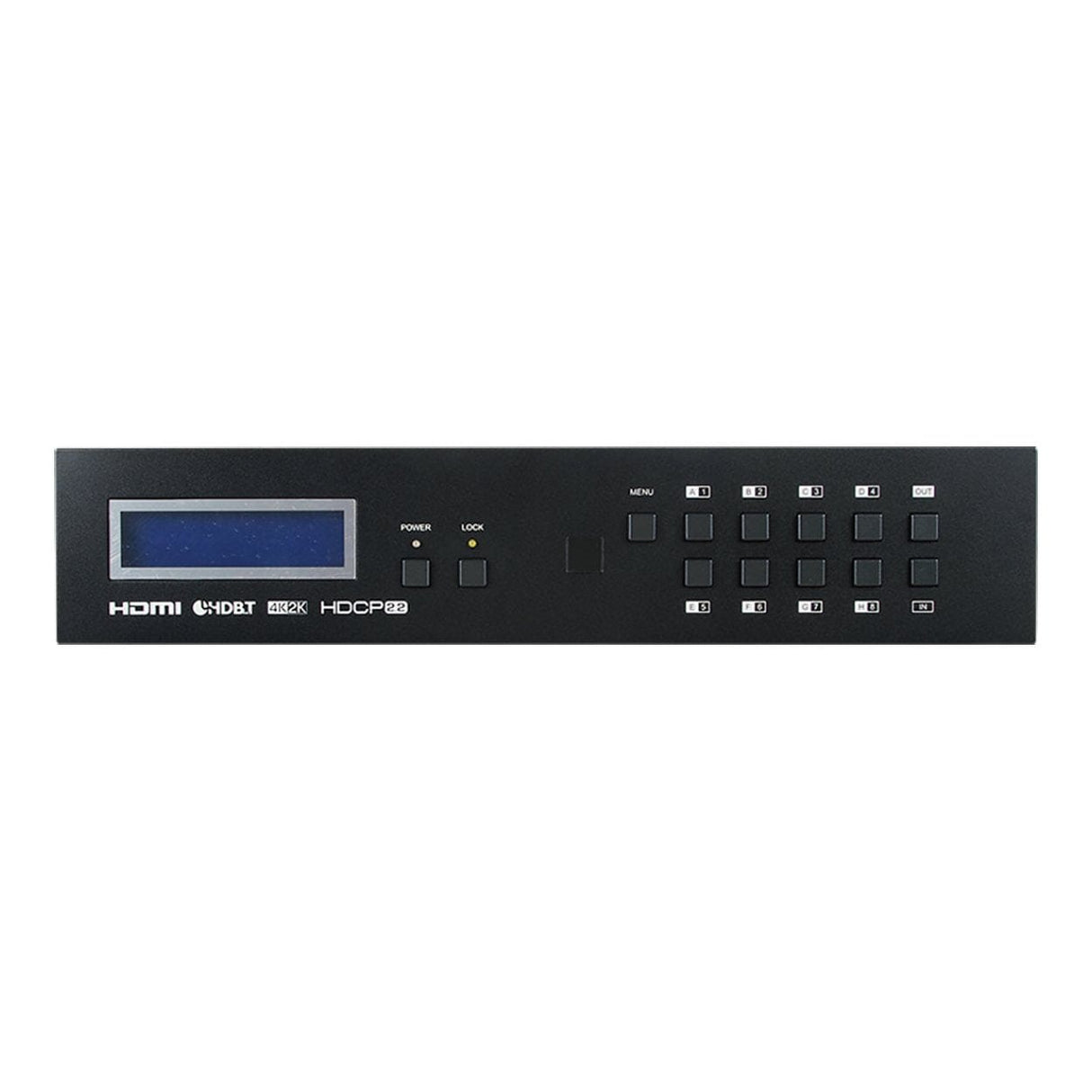 Cypress 8x8 HDMI 4K UHD over CAT5e/6/7 Matrix with HDCP 2.2 CMPRO-UA8H8CVPL