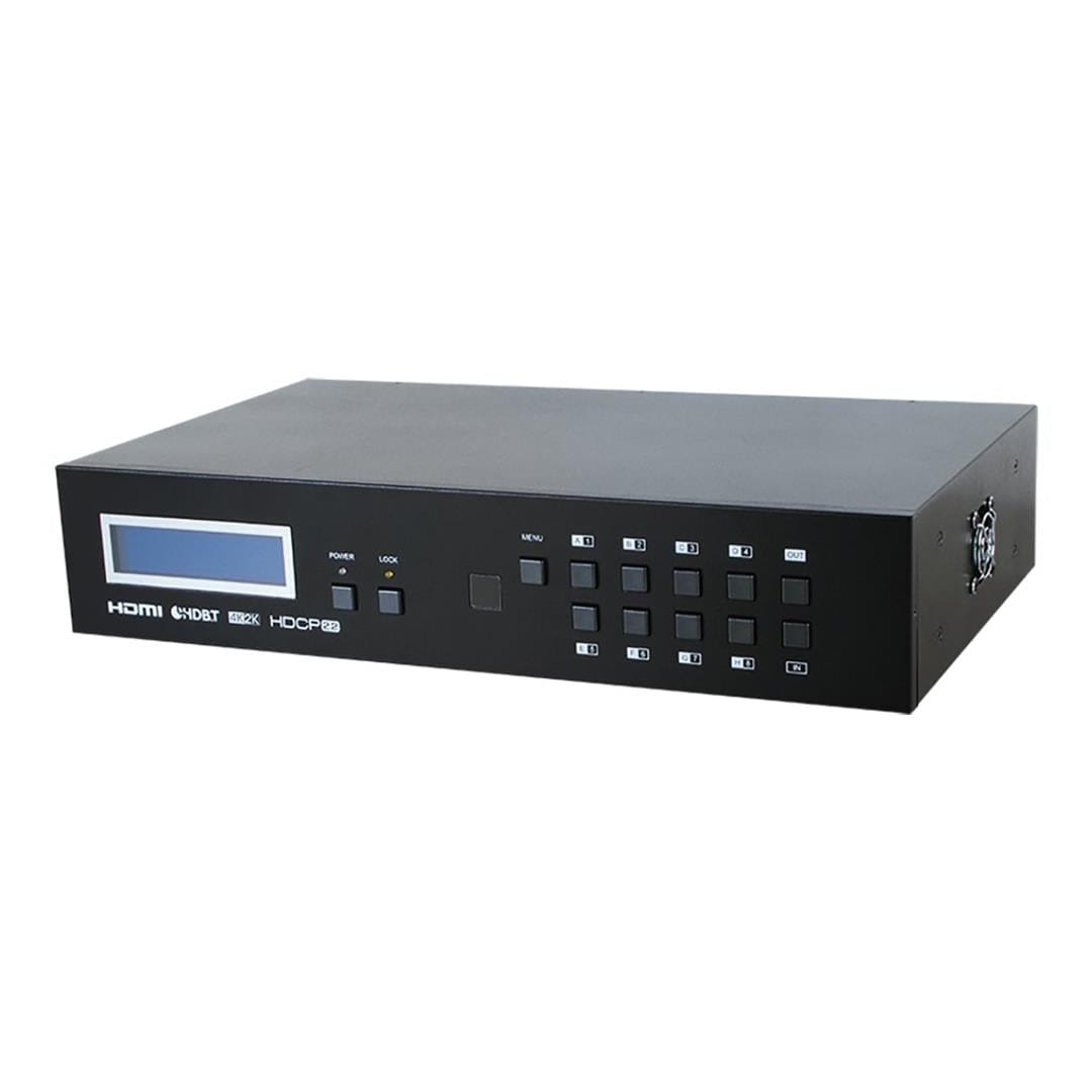 Cypress 8x8 HDMI 4K UHD over CAT5e/6/7 Matrix with HDCP 2.2 CMPRO-UA8H8CVPL