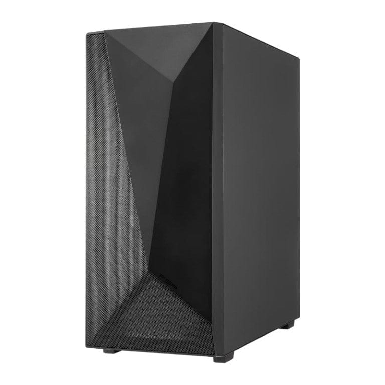 FSP CMT195B ATX Mid Tower Gaming Chassis - Black