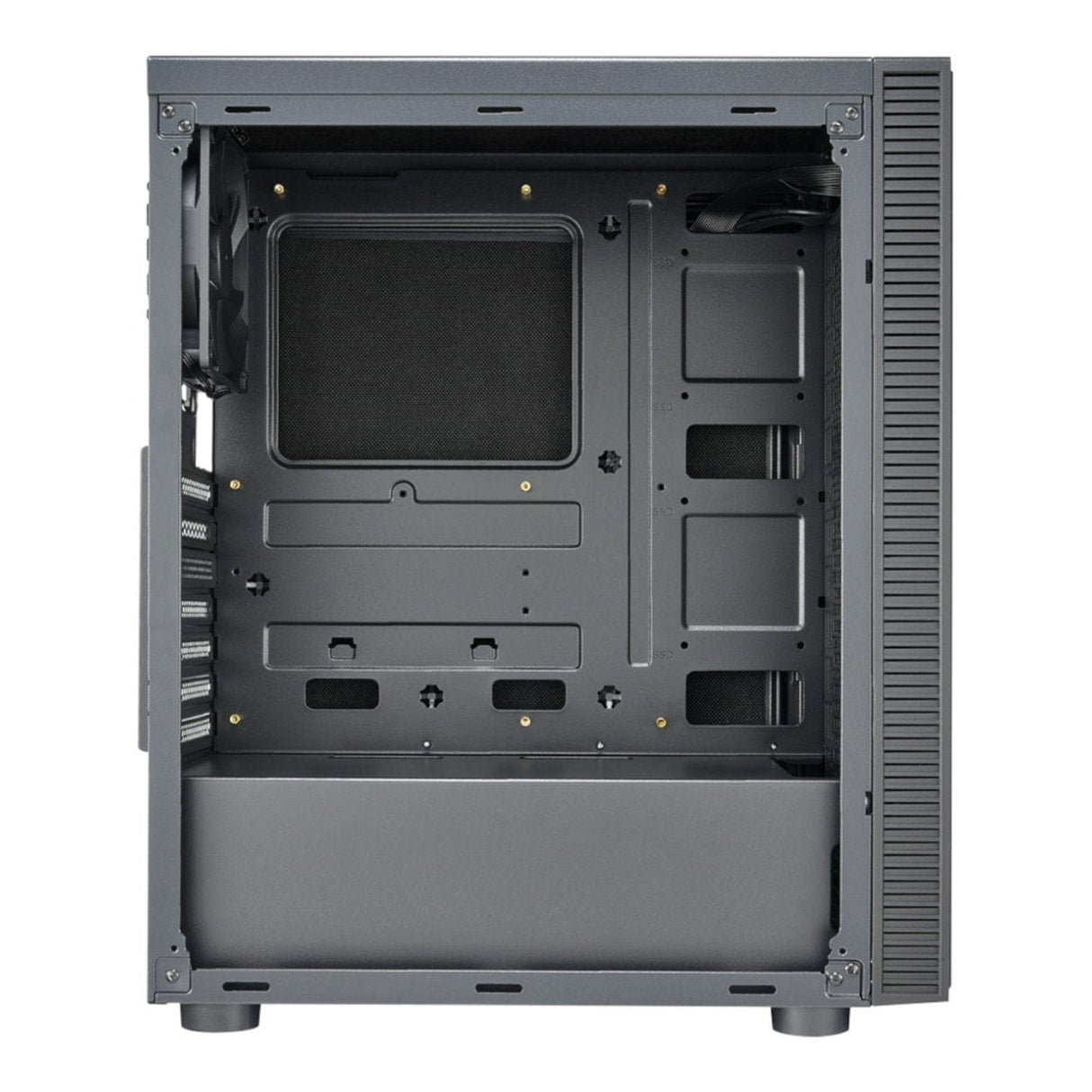 FSP CMT223S Mid-Tower ATX PC Case Black