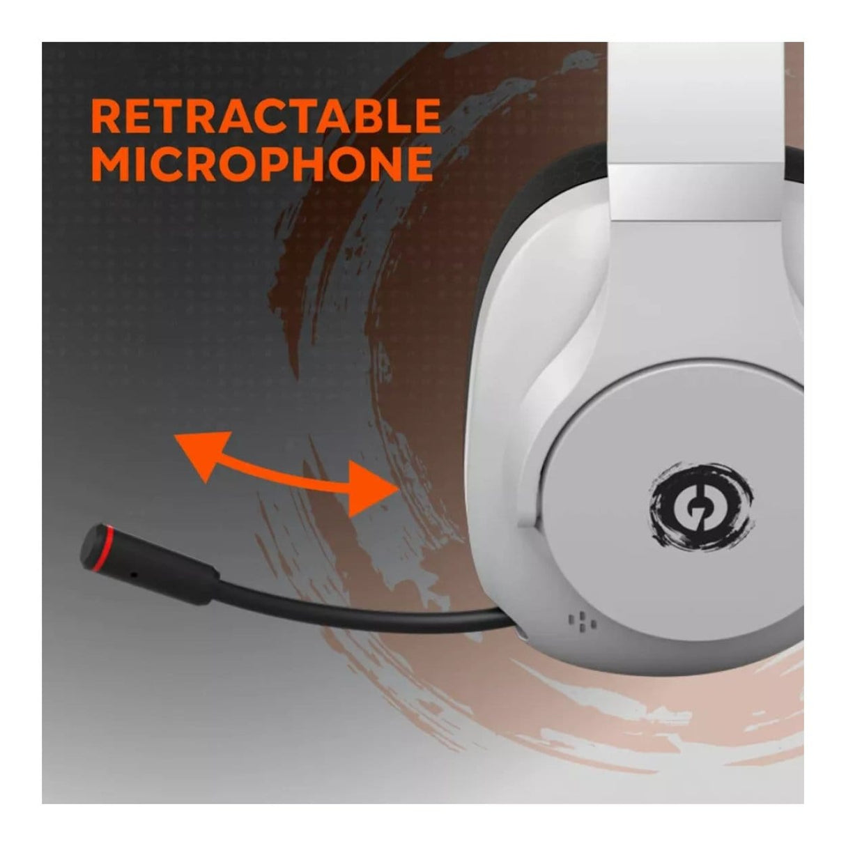 Canyon Ego GH-16 Wireless Gaming Headset White CND-SGHS16W