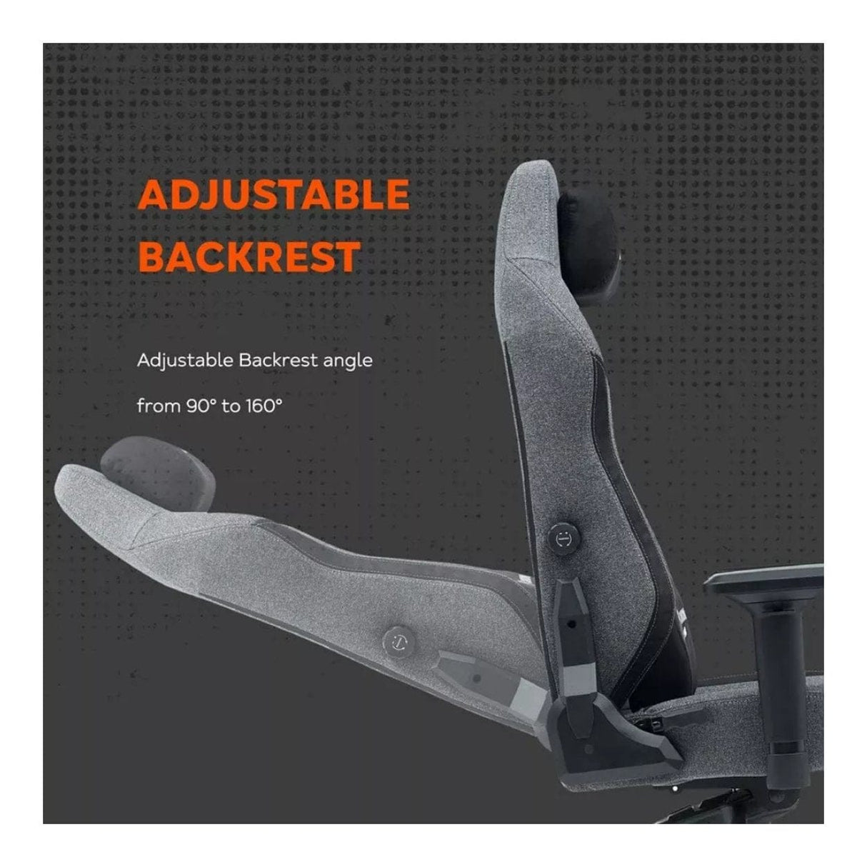 Canyon Boulder XLCH01 XL Gaming Chair Grey CND-XLCH01