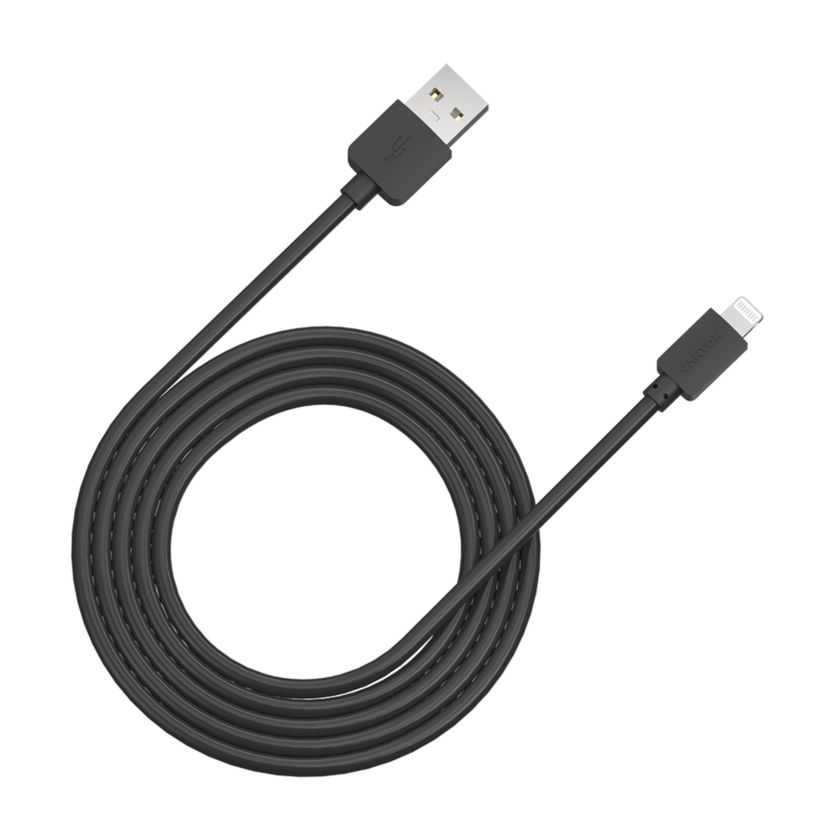 Canyon USB-A to Lightning Cable 1m Black CNE-CFI1B