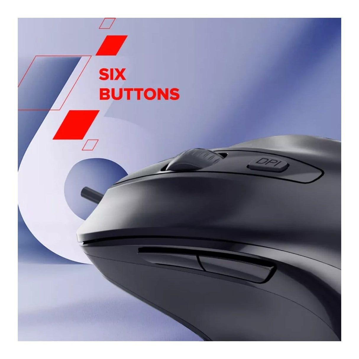 Canyon M-6 Wired Mouse Black CNE-CMS6