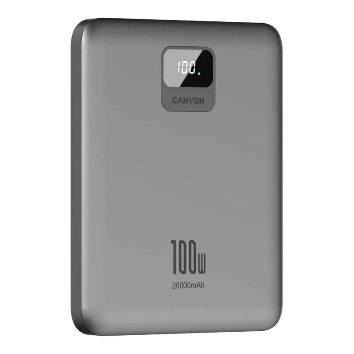 Canyon PB-2008 20000mAh LED Power Bank Dark Grey CNE-CPB2008DG